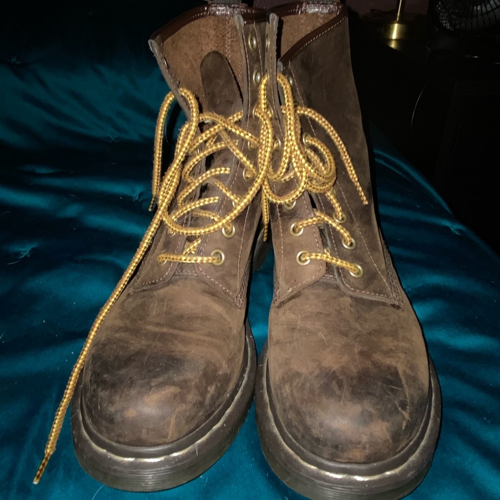 Brown Doc Martens